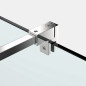 Preview: Duschen-Stabilisierungsstange Glas/Wand eckig 8664