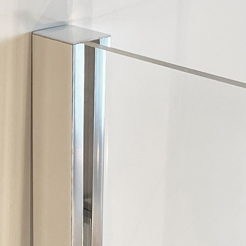 Klemmschiene CEU als Wandanschluss für Duschkabine Duschwand