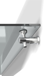 Punkthalter erhaben 7772 als Option für Schiebetür-Duschen